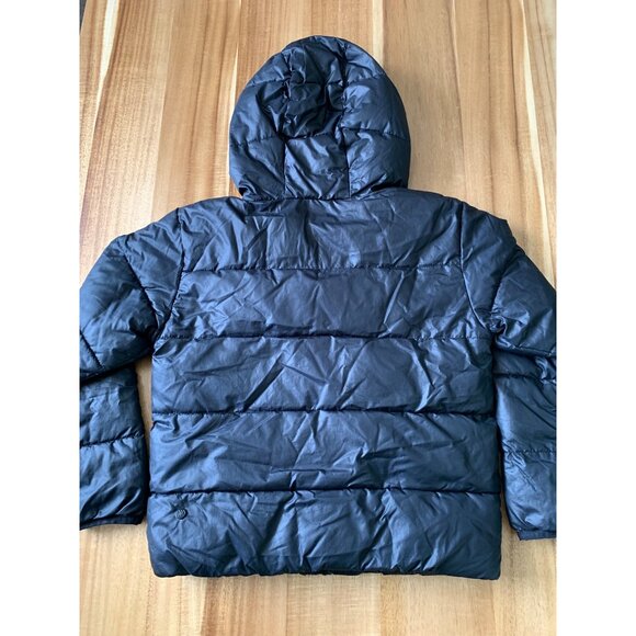 All In Motion Boys Black Mid-Weight Puffer Jacket With Pockets Size Medium - Picture 4 of 12